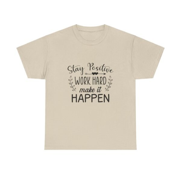 Stay Positive Cotton T Shirt - Image 21