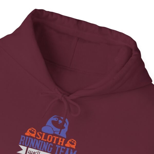 Sloth Running Team Hooded Sweatshirt - Image 10