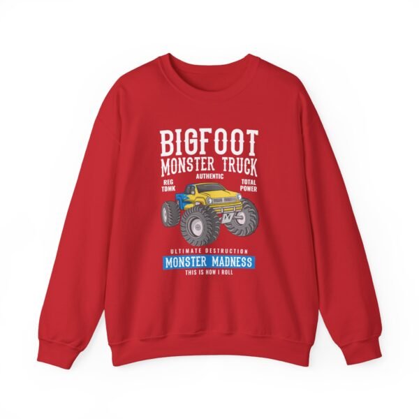Bigfoot Monster Truck Crewneck Sweatshirt - Image 16