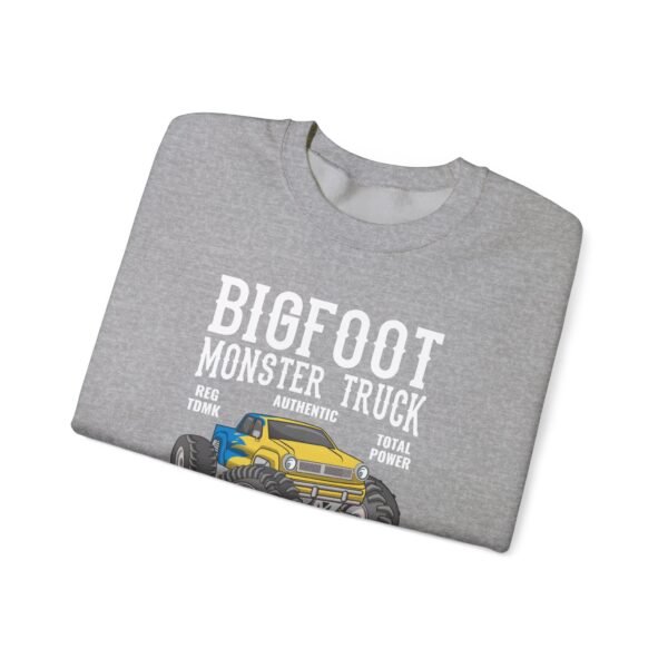 Bigfoot Monster Truck Crewneck Sweatshirt - Image 3