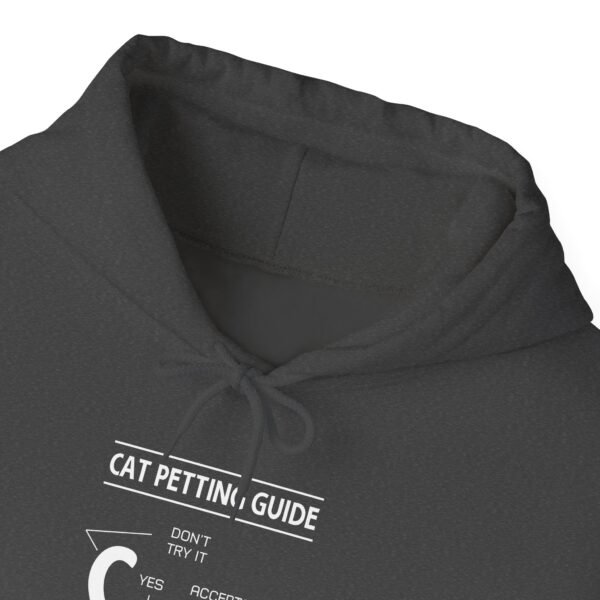 Cat Petting Guide Hooded Sweatshirt - Image 5
