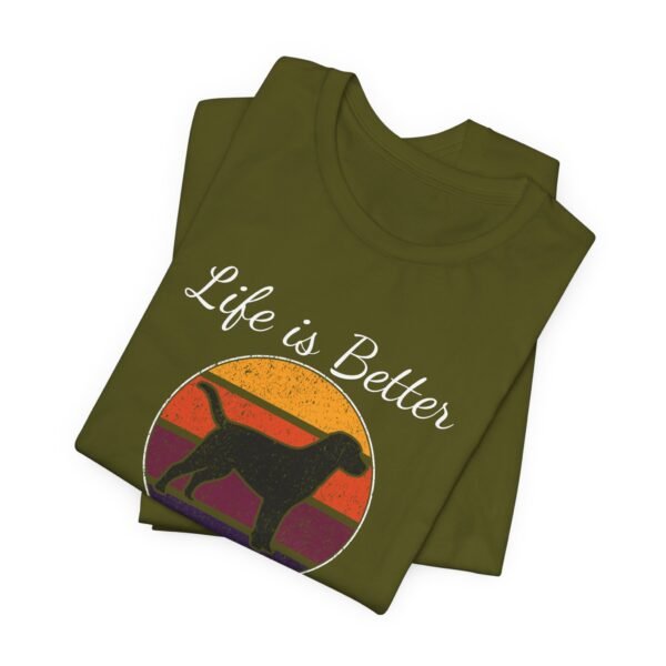 Life is Better with Dogs Short Sleeve Tee - Image 38
