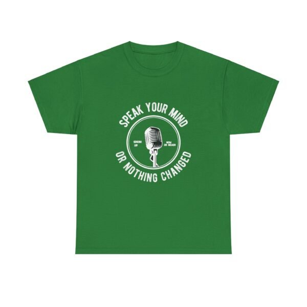 Speak Your Mind Cotton Tee - Image 16