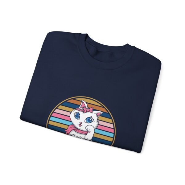 Cat Mom The Legend Crewneck Sweatshirt - Image 12