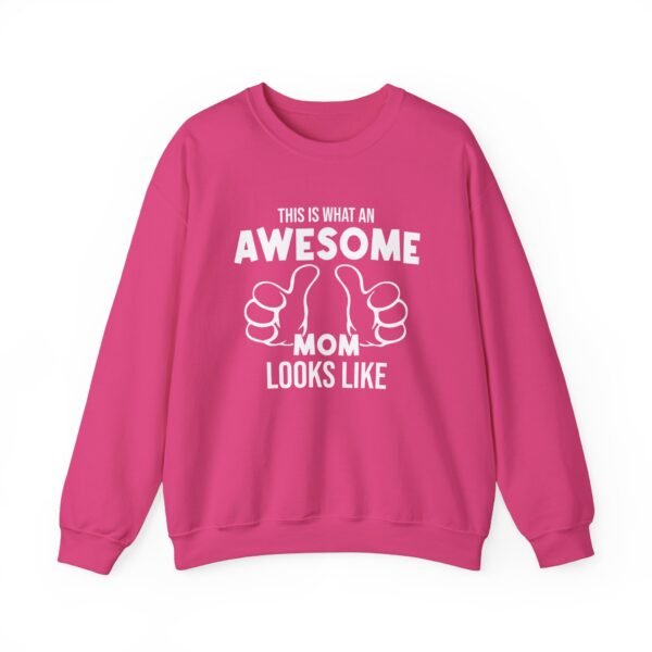Awesome Mom Crewneck Sweatshirt - Image 13