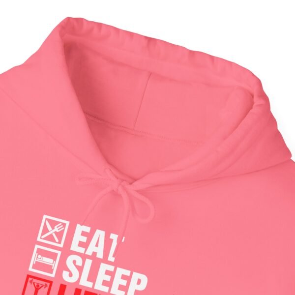 Eat Sleep Lift Repeat Hoodie - Image 25
