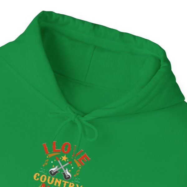 I Love Country Music Hoodie - Image 5