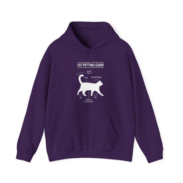 Cat Petting Guide Hooded Sweatshirt - Image 26