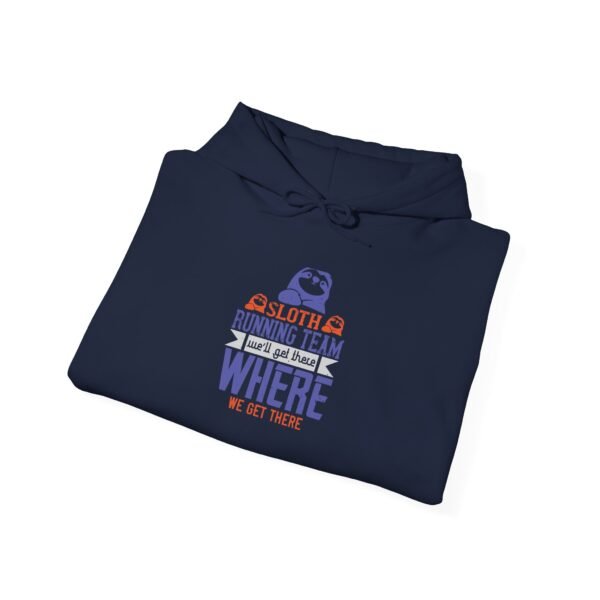 Sloth Running Team Hooded Sweatshirt - Image 24