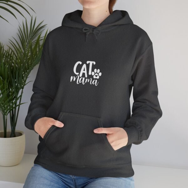 Cat Mama Hooded Sweatshirt - Image 13