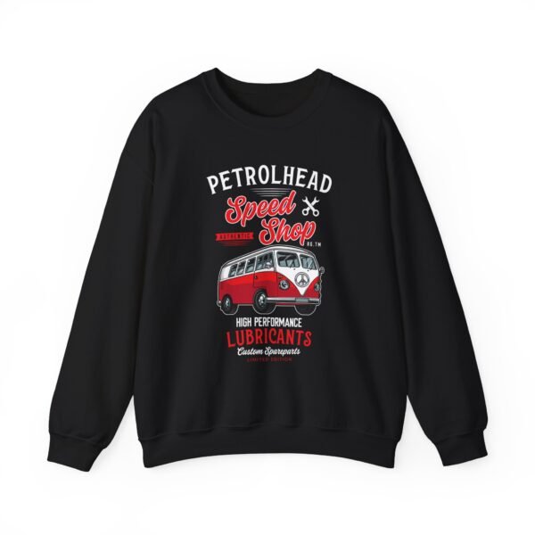 Petrolhead Speed Shop Crewneck Sweatshirt - Image 10