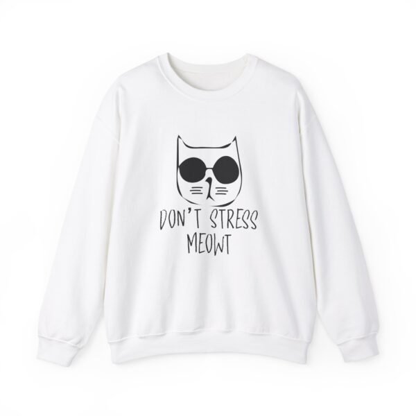 Don't Stress Meowt Crewneck Sweatshirt - Image 33