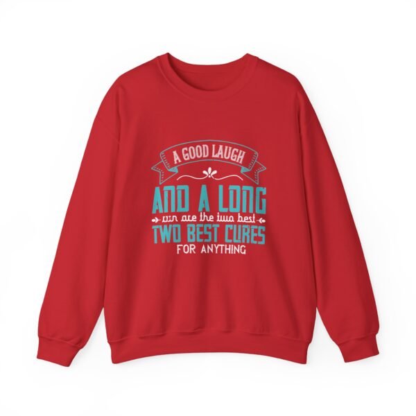 A Good Laugh & Long Run Sweatshirt - Image 7