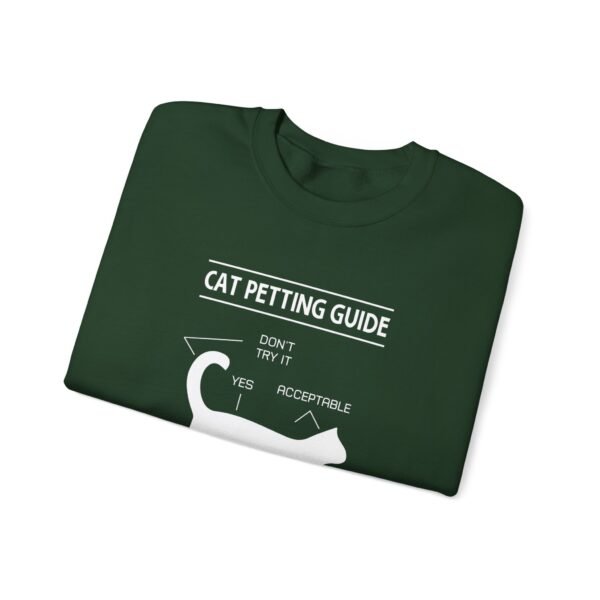 Cat Petting Guide Crewneck Sweatshirt - Image 33