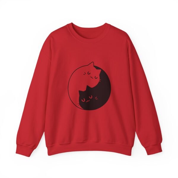 Yin Yang Cats Crewneck Sweatshirt - Image 17