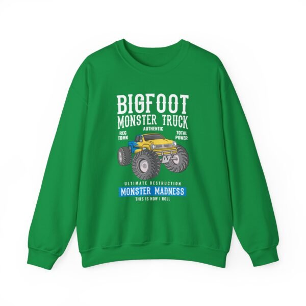 Bigfoot Monster Truck Crewneck Sweatshirt - Image 7