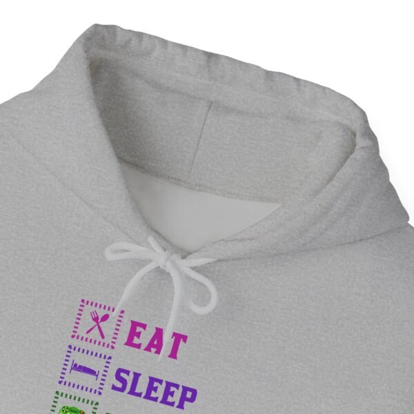 Eat Sleep Game Repeat Hoddie - Image 5