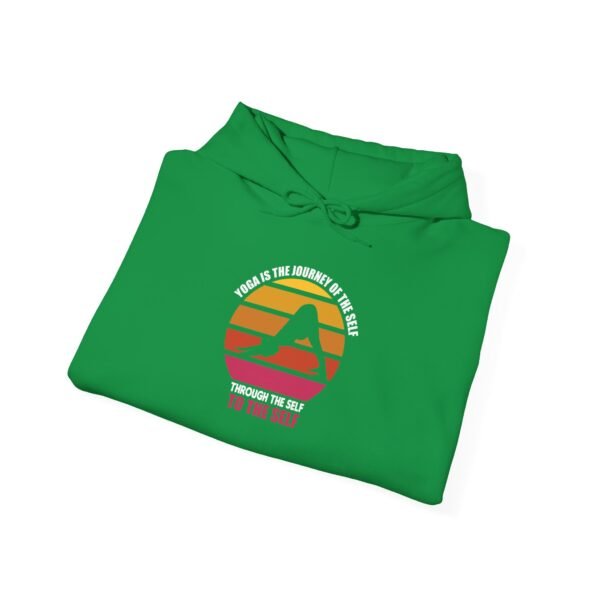 Yoga Is The Journey Of The Self Hoodie - Image 8