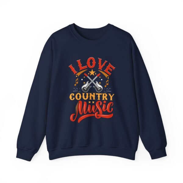 I Love Country Music Crewneck Sweatshirt - Image 16