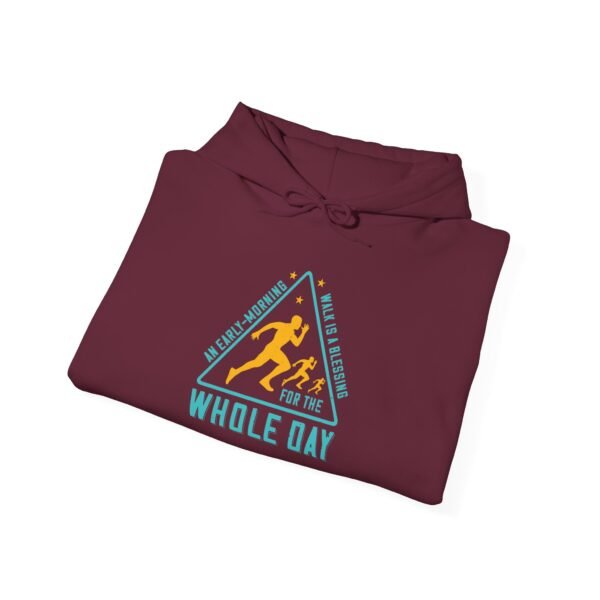 A Early Morning Walk Hooded Sweatshirt - Image 9