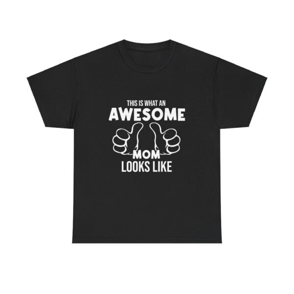 Awesome Mom Cotton Tee - Image 16