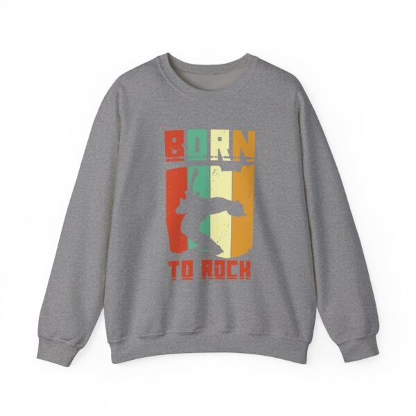 Born To Rock Crewneck Sweatshirt - Image 7
