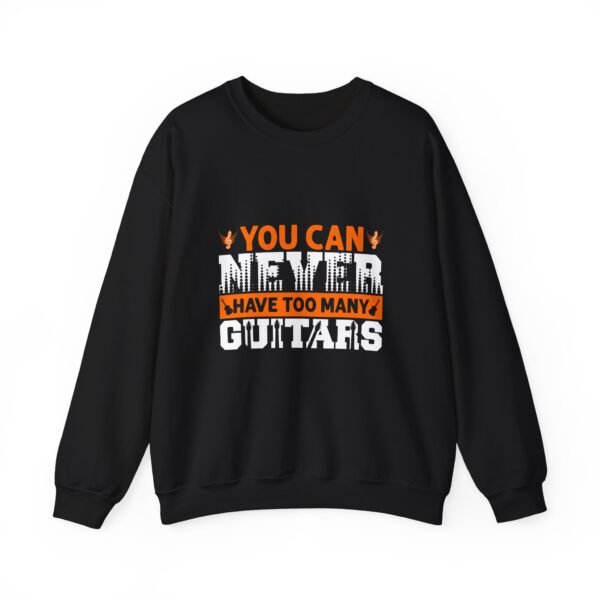 Too Many Guitars Crewneck Sweatshirt - Image 7