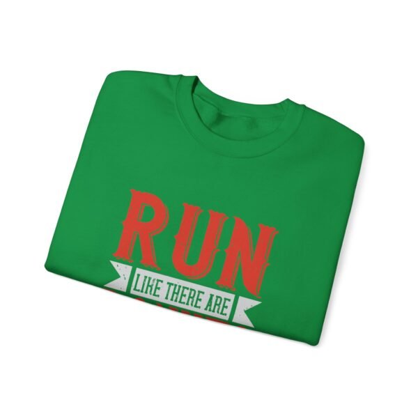 Run Like There Are Donuts Crewneck Sweatshirt - Image 3