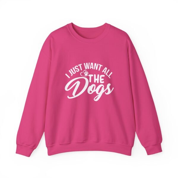 I Want All The Dogs Crewneck Sweatshirt - Image 5