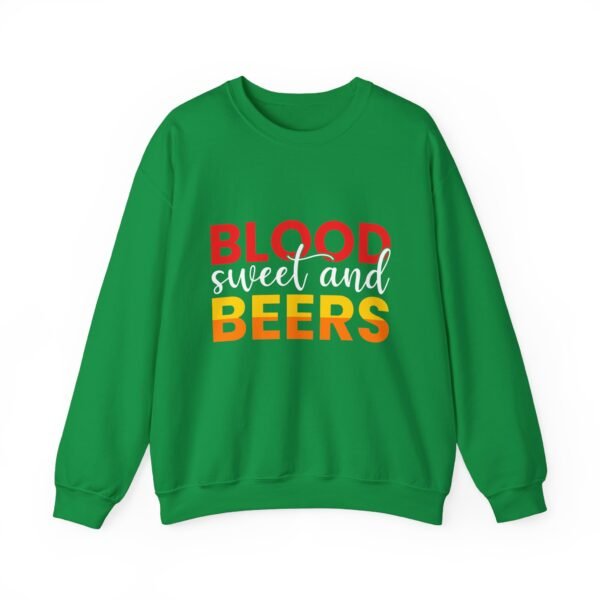 Blood Sweat and Beers Crewneck Sweatshirt - Image 4