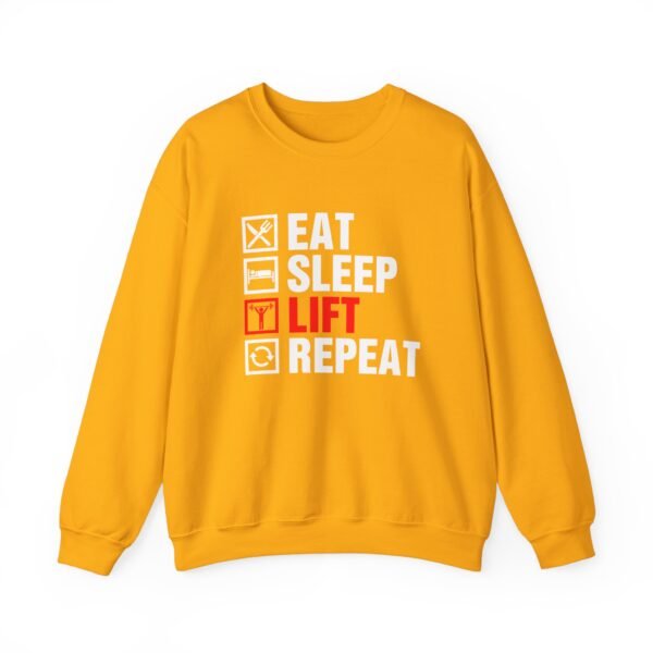 Eat Sleep Lift Repeat Sweatshirt - Image 22