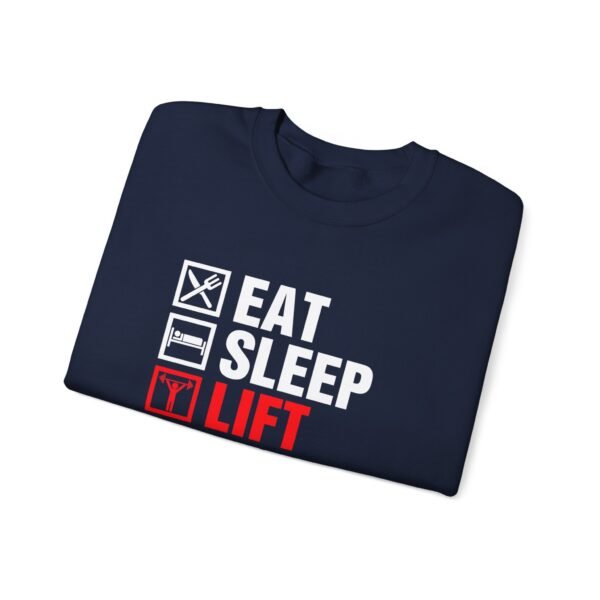 Eat Sleep Lift Repeat Sweatshirt - Image 27