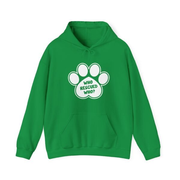 Who Rescured Who Hooded Sweatshirt - Image 21