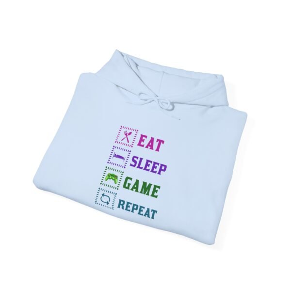 Eat Sleep Game Repeat Hoddie - Image 14