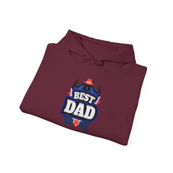 Best Dad Hooded Sweatshirt - Image 4