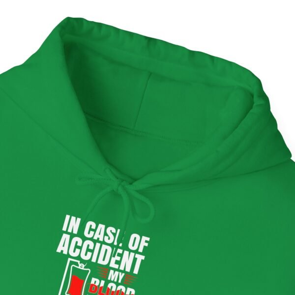 In Case of Accident Beer Hooded Sweatshirt - Image 10