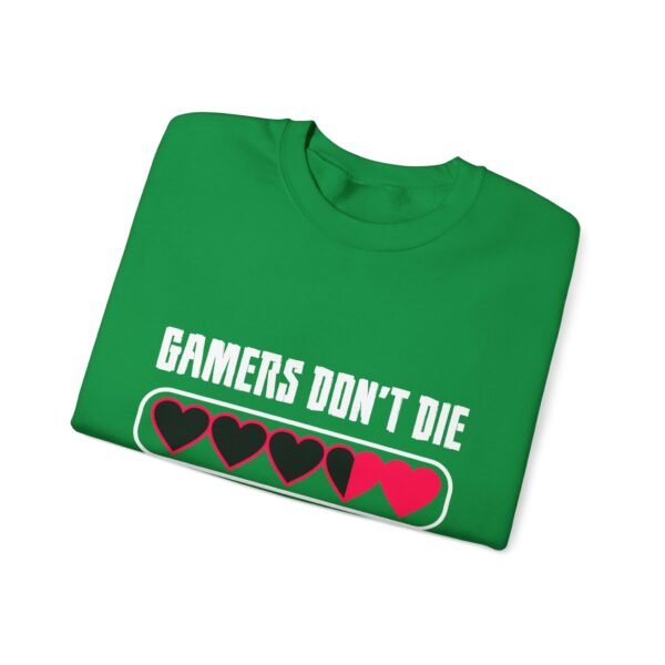 Gamers Don't Die Crewneck Sweatshirt - Image 6