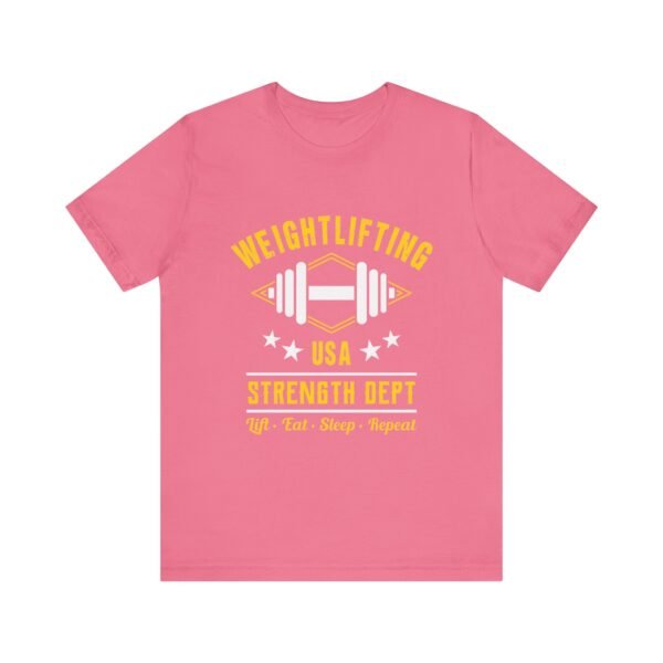 Weightlifting Strength Department Short Sleeve T-Shirt - Image 46