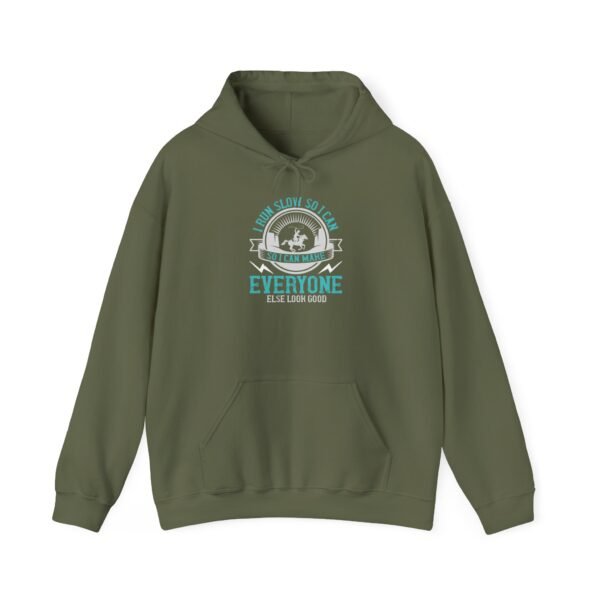 I Run Slow Hooded Sweatshirt