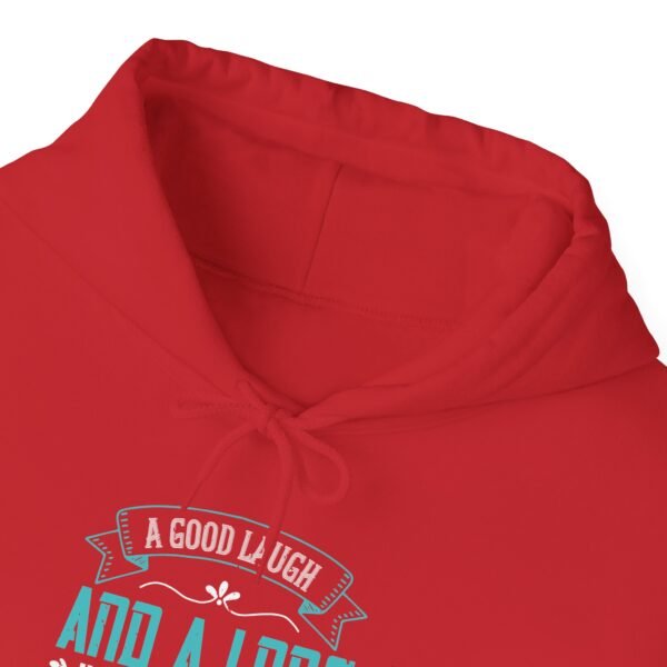 A Good Laugh and a Long Run Hoodie - Image 25