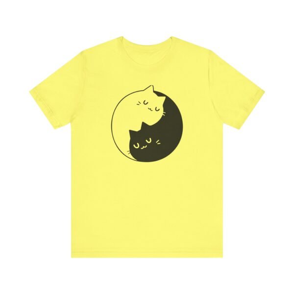 Yin Yang Cats Short Sleeve Tee - Image 21