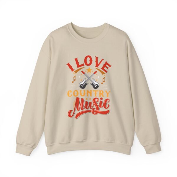 I Love Country Music Crewneck Sweatshirt - Image 10