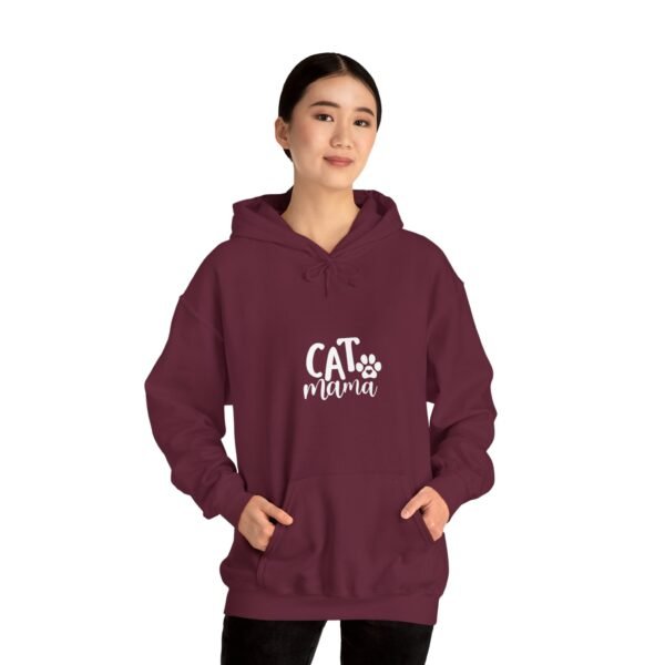 Cat Mama Hooded Sweatshirt - Image 19