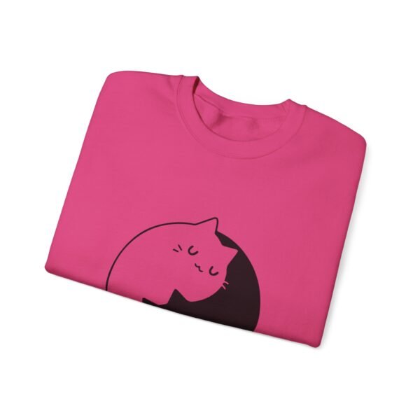 Yin Yang Cats Crewneck Sweatshirt - Image 3