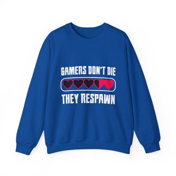Gamers Don't Die Crewneck Sweatshirt - Image 10