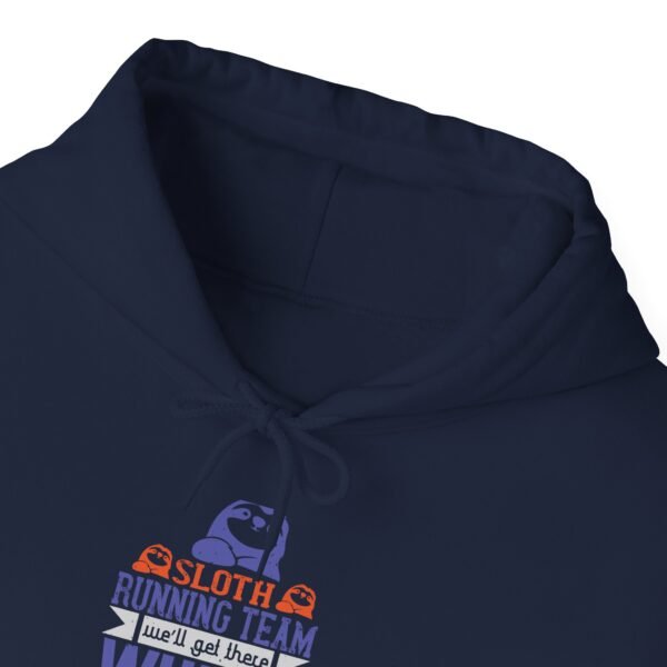 Sloth Running Team Hooded Sweatshirt - Image 25