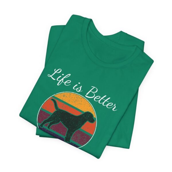 Life is Better with Dogs Short Sleeve Tee - Image 23