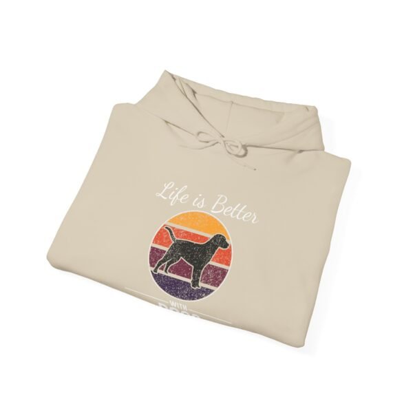 Life is Better with Dogs Hooded Sweatshirt - Image 36