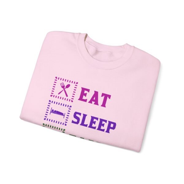 Eat Sleep Game Repeat Crewneck Sweatshirt - Image 15