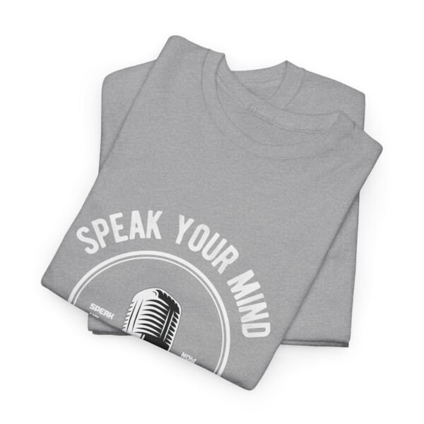 Speak Your Mind Cotton Tee - Image 3
